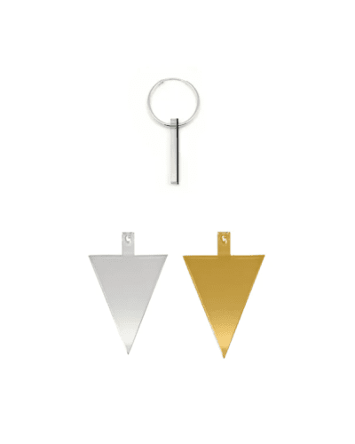 Tika triangle miroir (vendu à l'unité)