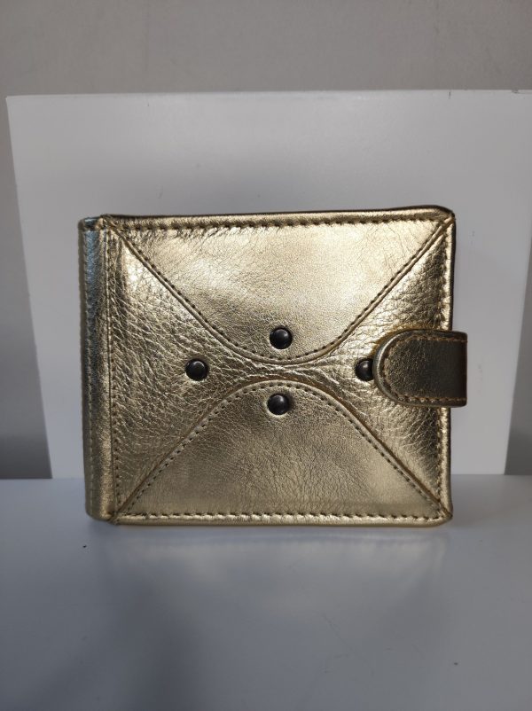 Portefeuille Louise doré