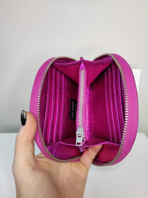 Portefeuille Manon ultraviolet rose électrique – Image 2