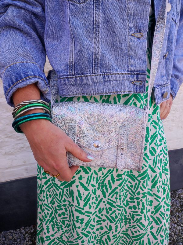 Veste jeans claire courte – Image 3