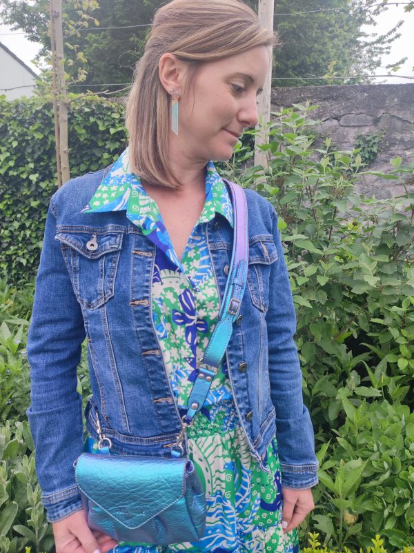 Robe Lapa bleu-vert – Image 9