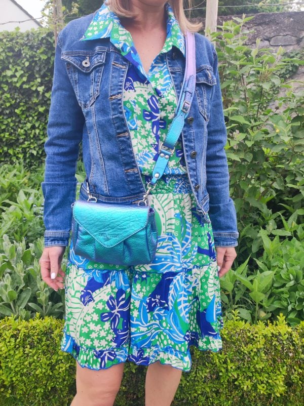 Robe Lapa bleu-vert – Image 7