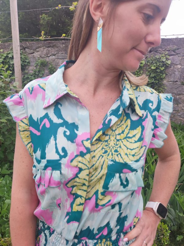 Robe Lapa turquoise – Image 4