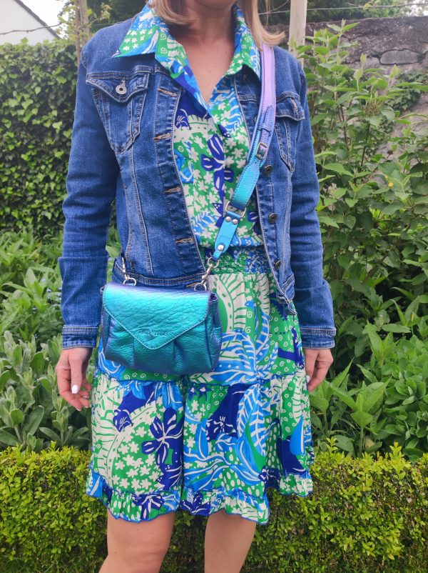 Robe Lapa bleu-vert – Image 10