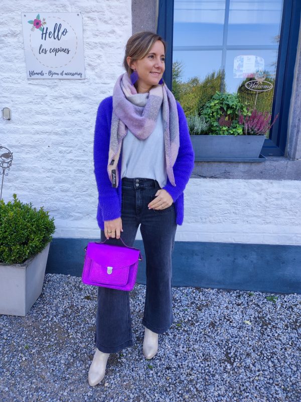Gilet Harris mauve – Image 5