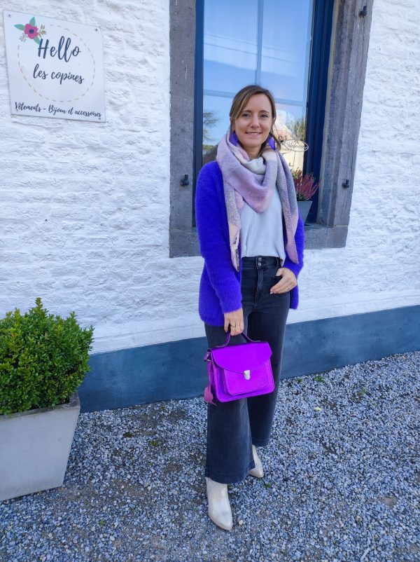 Gilet Harris mauve – Image 4