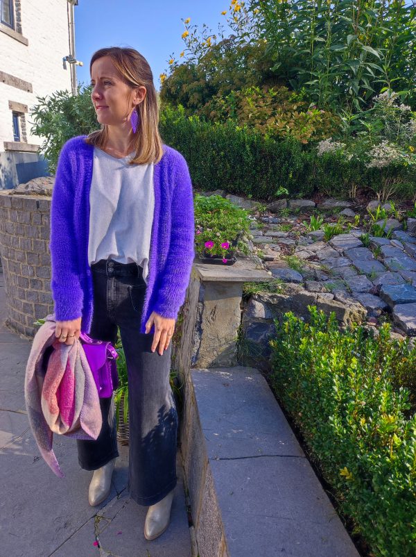 Gilet Harris mauve