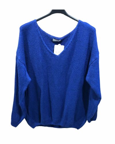 Pull Zelia bleu électrique