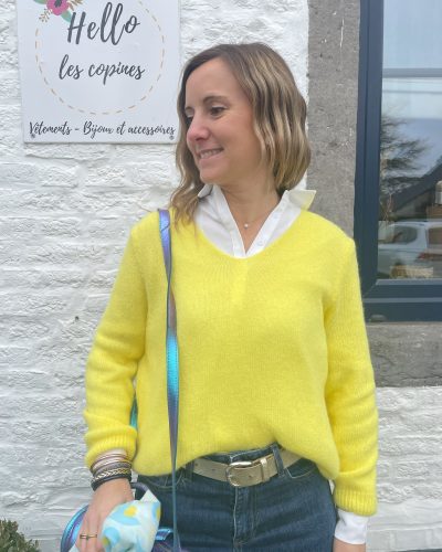 Pull Zelia jaune