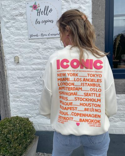 Sweat Iconic écru