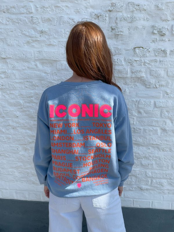 Sweat Iconic bleu – Image 2
