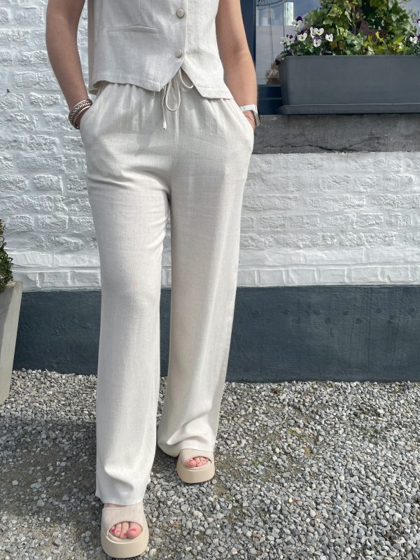 Pantalon Cyrus écru