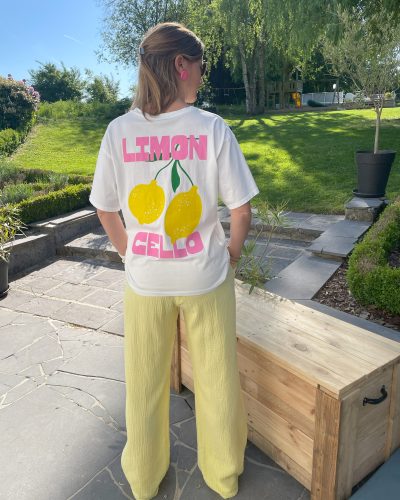 Pantalon Mouna jaune