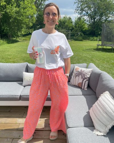 Pantalon Serena orange