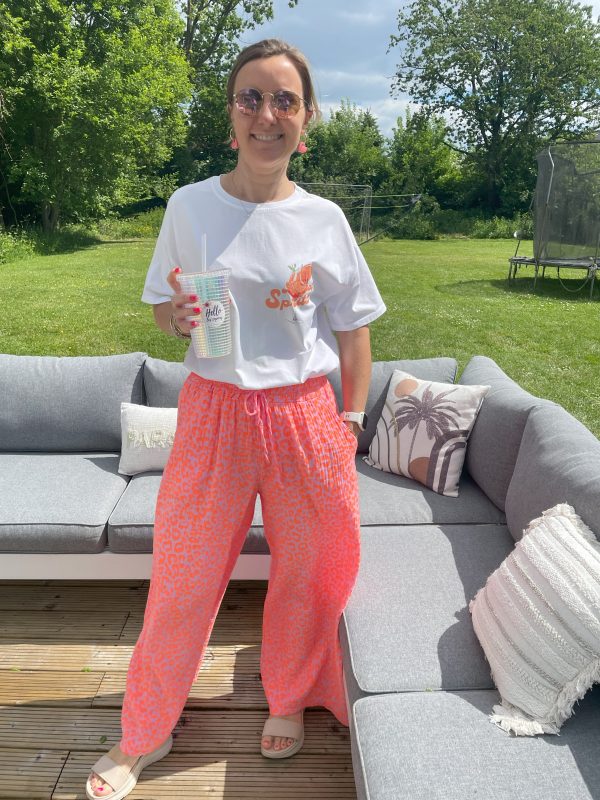 Pantalon Serena orange – Image 2