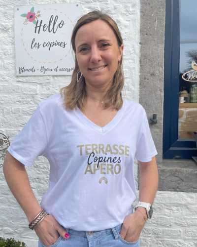 T-shirt Terrasse copines apéro
