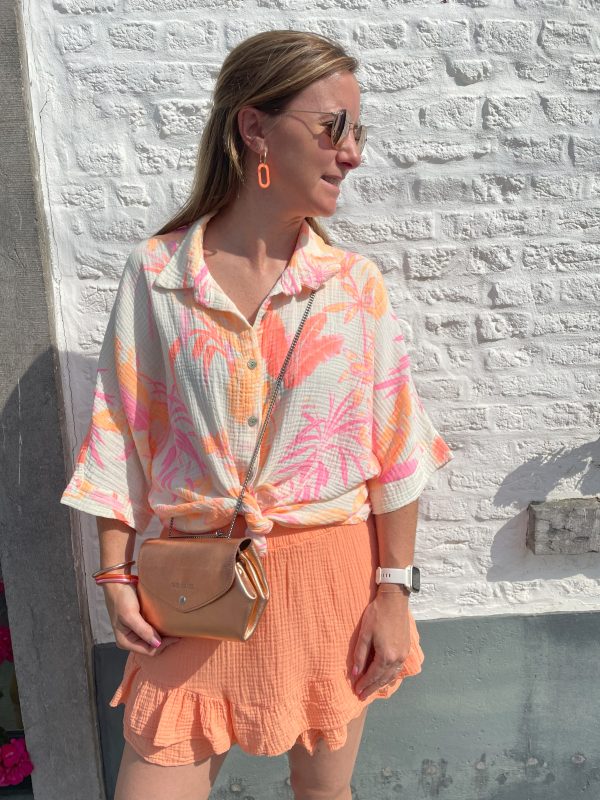 Jupe-short Kim orange – Image 2