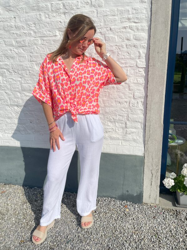 Pantalon Zina blanc