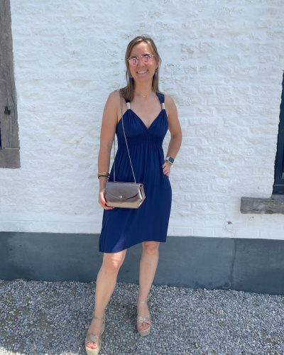 Robe Jade bleu