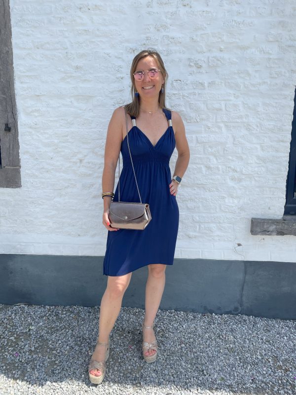 Robe Jade bleu