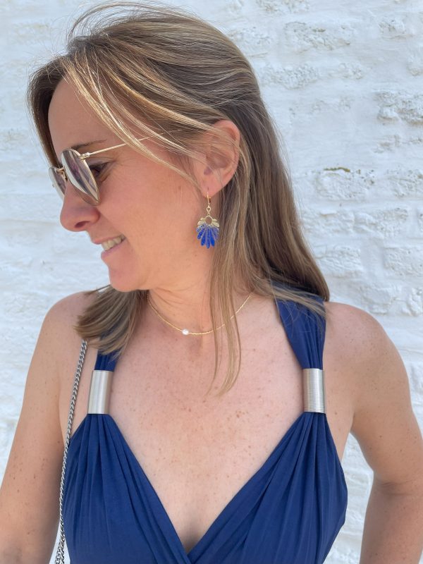 Robe Jade bleu – Image 3