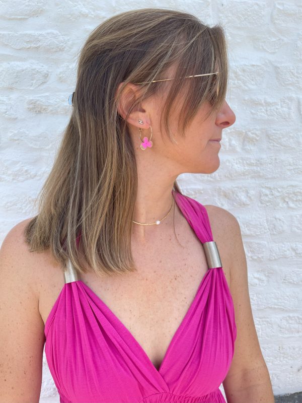 Robe Jade fuschia – Image 2
