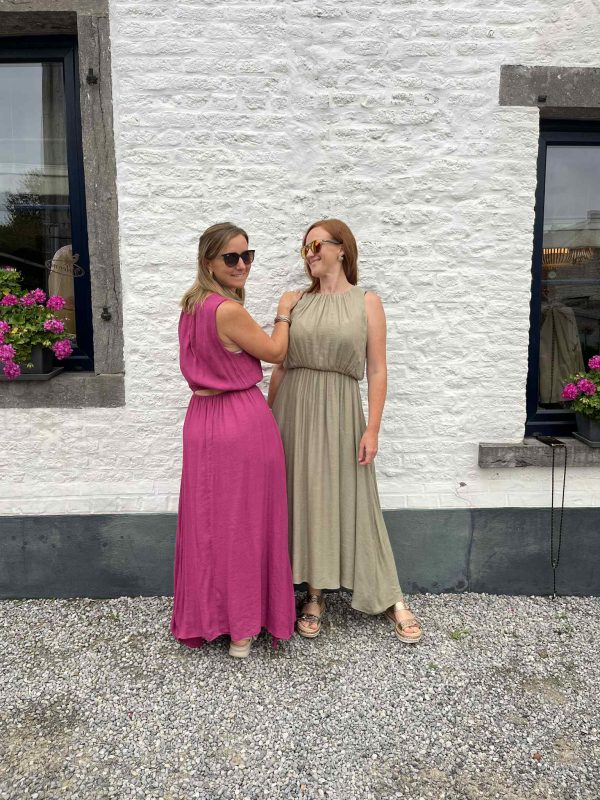 Robe Giulia kaki – Image 2