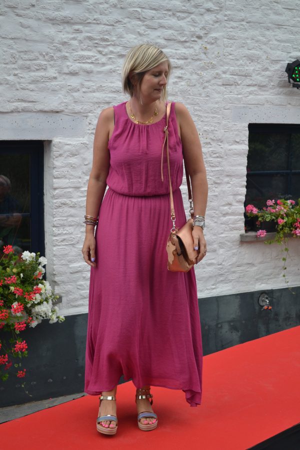 Robe Giulia fuschia – Image 3