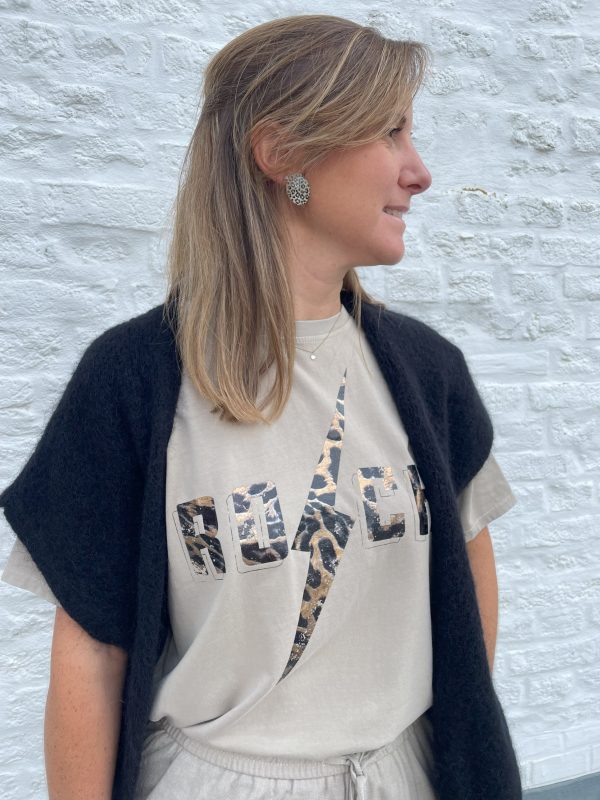 T-shirt ROCK beige – Image 2