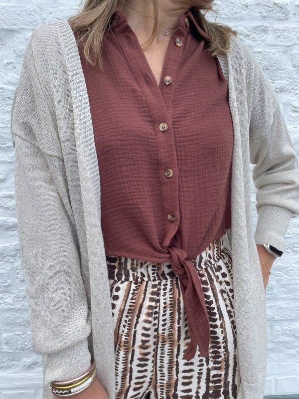 Chemise Apo chocolat – Image 2