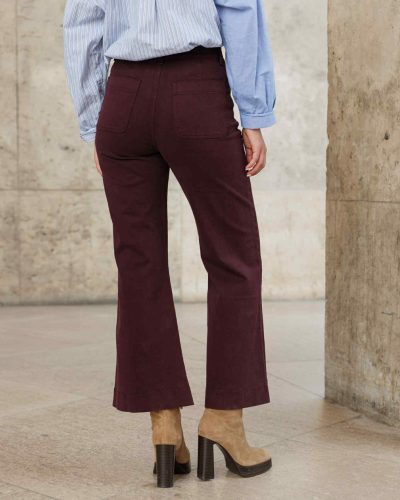 Jeans Elenette bordeaux