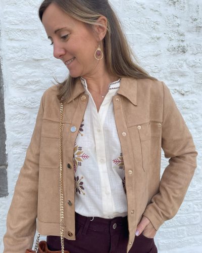 Veste Alix beige
