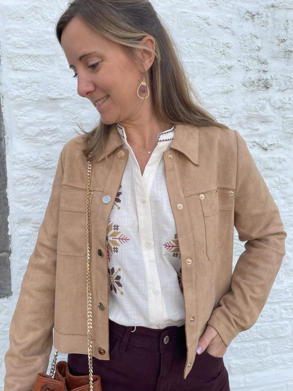 Veste Alix beige