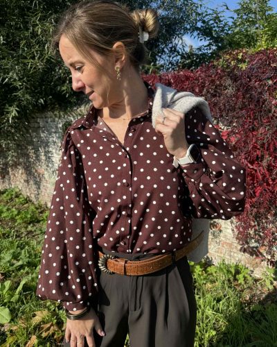 Chemise Lola à pois