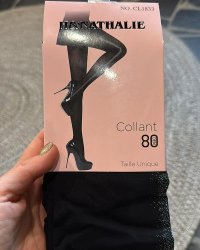 Bas collant strass sur les côtés