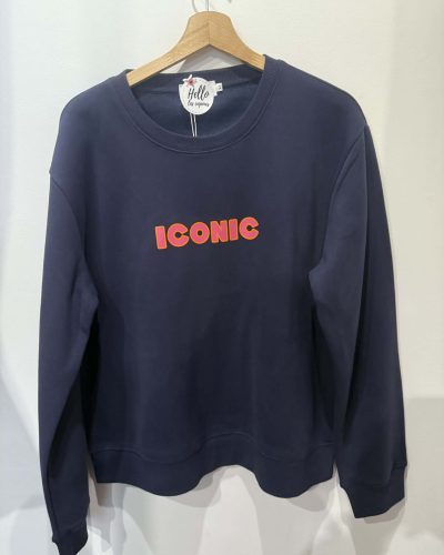 Sweat Iconic - bleu marine