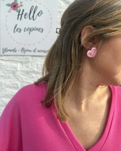 T-shirt Lily fuschia