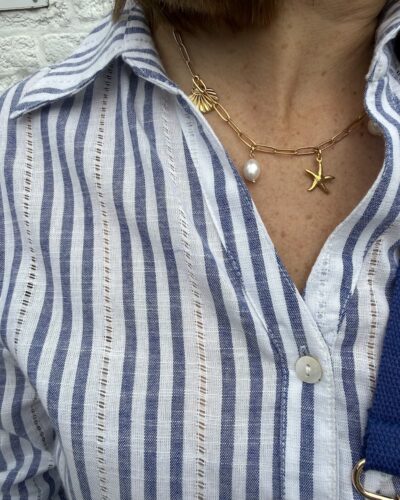 Chemise Lyna bleu