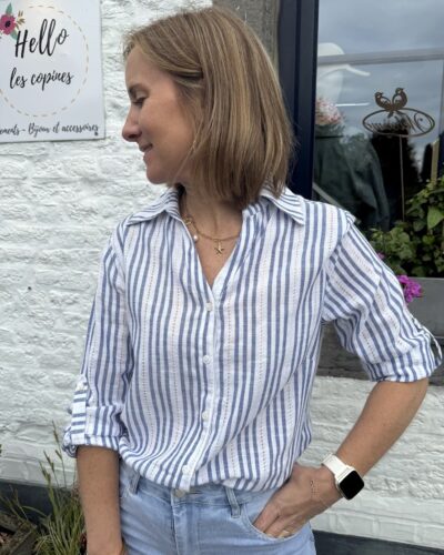 Chemise Lyna bleu