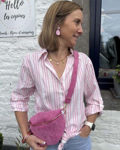 Chemise Lyna rose