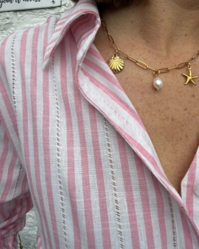 Chemise Lyna rose