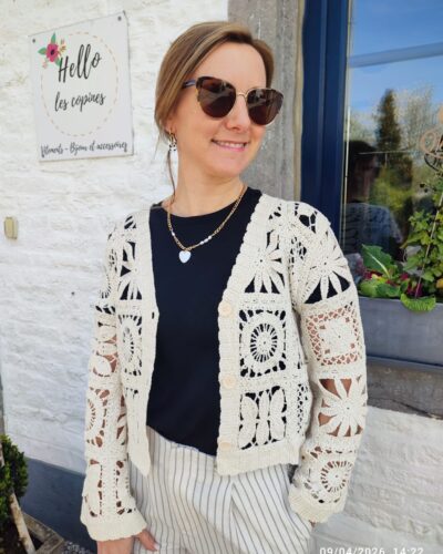 Gilet crochet Mila