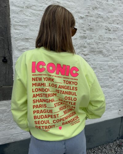 Sweat Iconic vert fluo